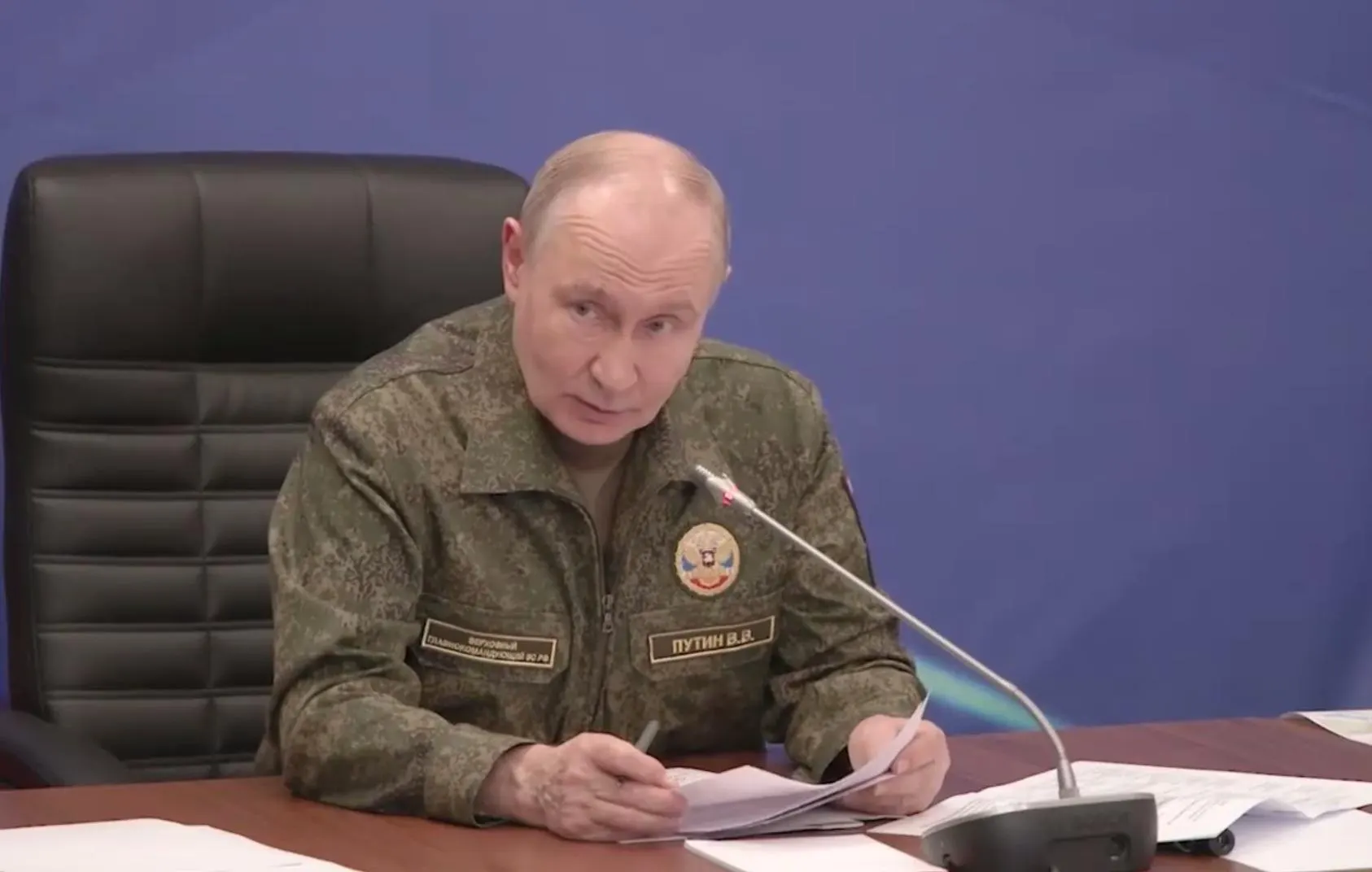 На совещании с военными президент заявил, что с начала года Вооружённые силы РФ освободили 133 населённых пункта, в числе которых — Константиновка в ДНР.