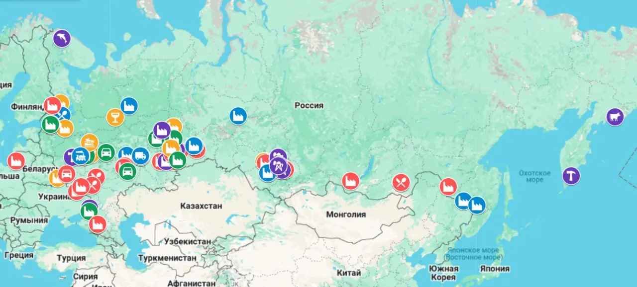 Проект составил интерактивную карту случаев остановок производств, массовых сокращений и невыплат по всей стране. С начала 2026 года на карте зафиксировано 47 проблемных предприятий — больше, чем за весь 2025 год.